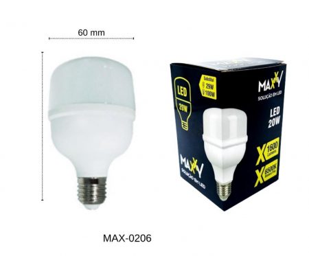 Lâmpada Alta Potência Led 20w Branca Inmetro