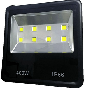 REFLETOR LED HOLOFOTE 400W IP65 A PROVA D'ÁGUA BRANCO FRIO 6000K