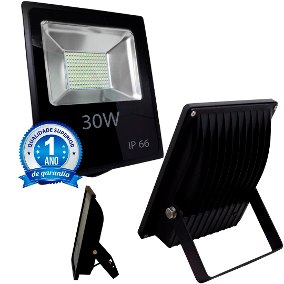 Refletor  Smd 30w Branco Frio