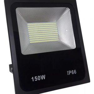 Refletor Led Smd 150w Branco Frio ,bivolt 6500k Atacado Acima 20Pç