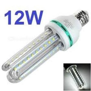 Lampada Economica Led 3u Milho E27 12w Branco Frio