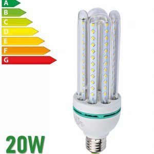 Lampada Led 20w Milho Bulbo Bivolt 6500k Branco Frio