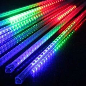 Tubo Snow Fall 96 Leds Meteoro Colorido