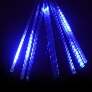 Tubo Snow Fall 96 Leds Meteoro Azul