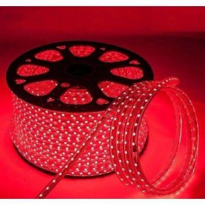 Mangueira Fita Chata 5050 Vermelho 100Mts