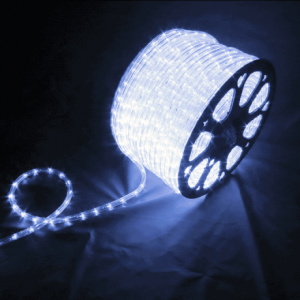 Mangueira de Led Rolo 100 Metros Branco Frio 30 Leds 12mm