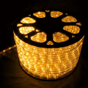 Mangueira de Led Rolo 100 Metros Branco Quente 30 Leds 12mm