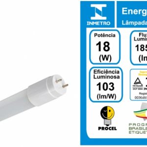 Lâmpada Tubular 18W 120cm 6500k Base G13 Acima De 1000 Pç