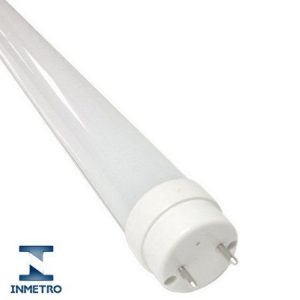 Lâmpada Led Tubular 10W 60cm 6000k Bivolt Cx/ 25 Peca Atacado Liga Um Lado