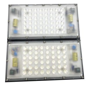 Refletor Modular de LED 50w Branco Frio À Prova D'agua IP68