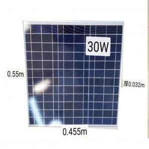 Placa Solar Fotovoltaico 30w