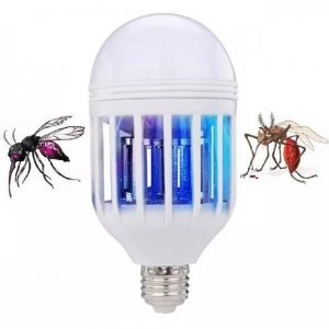 Lâmpada LED Mata Mosquito 2 em 1