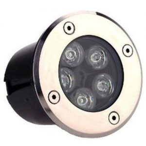 Spot Led Balizador 5w Branco Quente Blindado