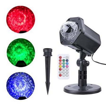 Espeto De Jardim Laser Efeito Neve IP66 Com Controle Remoto - Imagem 3