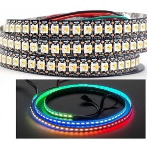 Fita Led 2812 Rgb Enderecavel 144 Leds 5v IP20