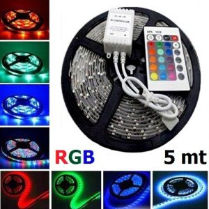 Fita Super Led 5mt Rgb 3528 Colorida Somente Atacado Cx 100 Pc