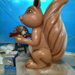 Esquilo Fibra De Vidro 1.00Cm