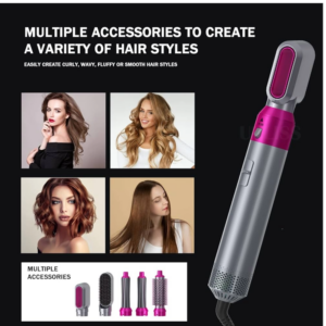 Escova Secadora Multiuso 5 Em 1